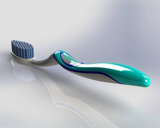 牙刷模型缩略图